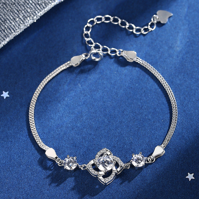 Armband i Äkta Silver - Stjärnans Charm